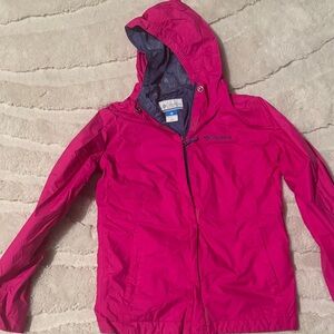 Columbia Fuchsia Hooded Jacket